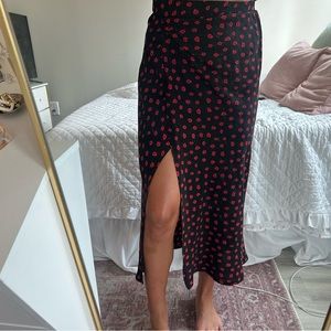 Black Maxi Skirt Princess Polly